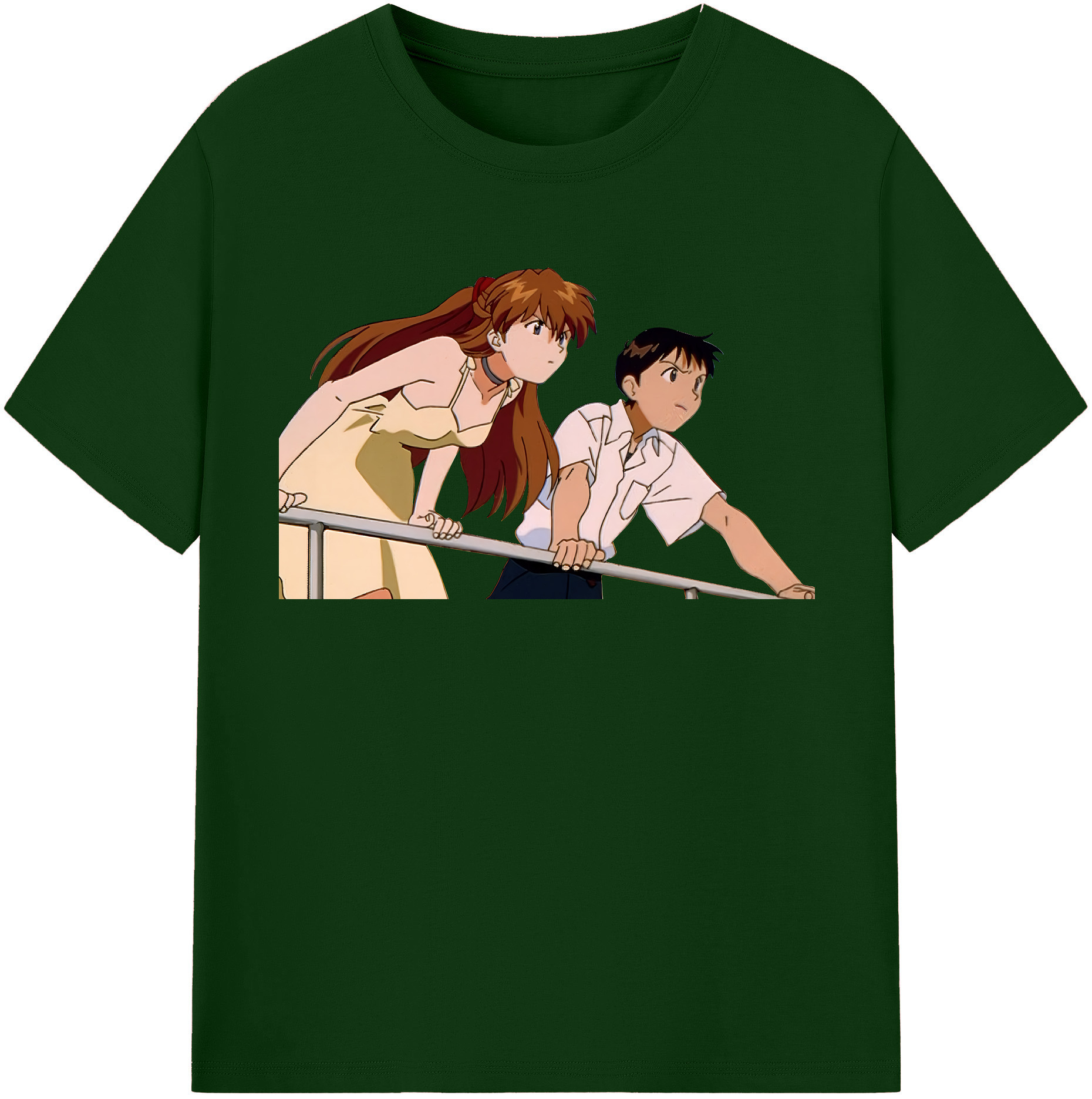 （画像用） EVA 新世紀エヴァンゲリオン 綿100％半袖Tシャツ（フロントプリント）